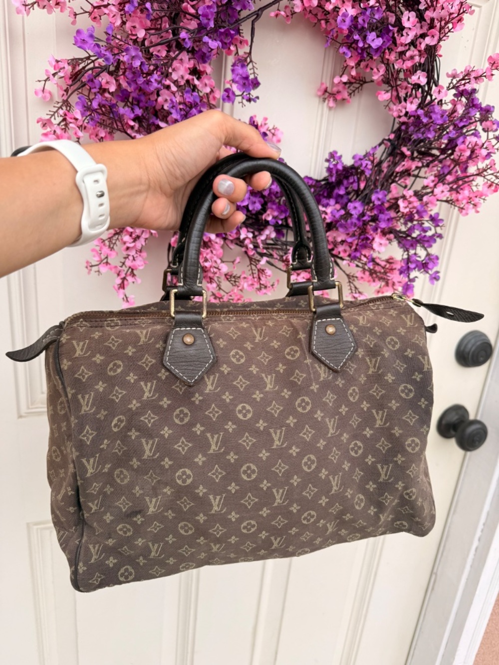 Vintage Louis Vuitton Speedy 30 Mini Lin - Picture 2 of 12